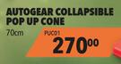 Autogear Collapsible Pop Up Cone 70cm PUC01