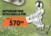 Autogear Tow Hitch Ball & Pin GA216