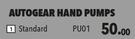 Autogear Hand Pumps Standard PU01