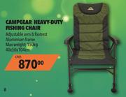 Campgear Heavy Duty Fishing Chair 40 x 50 x 104cm CF01