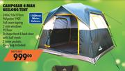 Campgear 4 Man Geelong Tent 240 x 210 x 170cm S0075-05G