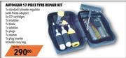 Autogear 17 Piece Tyre Repair Kit TR17PC