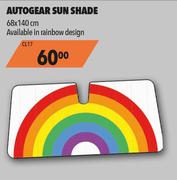 Autogear Sun Shade CL17-68 x 140cm