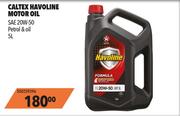 Caltex Havoline Motor Oil SAE20W-50 (For Petrol & OIL)-5Ltr