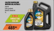 Caltex Havoline Motor Oil Ultra S 5W-40 501274396-5Ltr