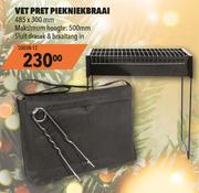 Vet Pret Piekniekbraai 485 x 300mm S0038-12