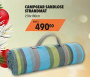 Campgear Sandlose Strandmat BM01-250 x 180cm