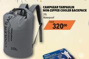 Campgear Tarpaulin Non Zipper Cooler Backpack 20LCB-20Ltr