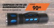 Campgear 3W UV LED Aluminiumflitslig LIG3WUV