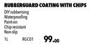 Rubberguard Coating With Chips RGC01-1Ltr