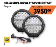 Hella Supa-Nova 6" Spotlight Set 1VF-634206-021-Per Pair