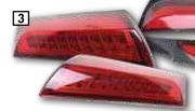 Autogear Rear Pillar Lights For Ford Ecosport 2013-2016 PLEC01