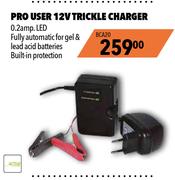 PRO User 12V Trickle Charger 0.2Amp.LED BCA20