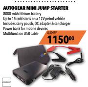 Autogear Mini Jump Starter JS800PP