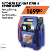 Autogear 12V Jump Start & Power Supply JS900