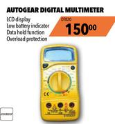 Autogear Digital Multimeter DT820