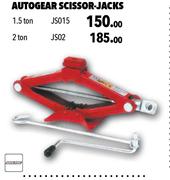 Autogear Scissor Jacks 2 Ton JS02