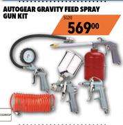 Autogear Gravity Feed Spray Gun Kit SG20