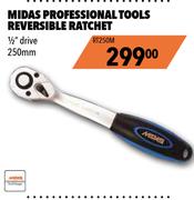 Midas Professional Tools Reversible Ratchet RT250M