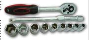 Autogear 12 Piece Socket Sets SK12PC