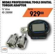 Midas Prefessional Tools Digital Torque Adaptor TA01M