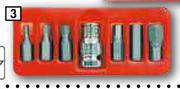 Autogear Multi Spline 7 Piece Hex Bit Set SS07H