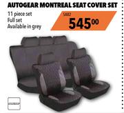 Autogear 11 Piece Montreal Seat Cover Set (Full Set) SA82