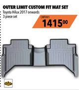 Outer Limit 3 Piece Custom Fit Mat Set CMTH01