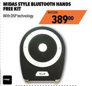 Midas Style Bluetooth Hands Free Kit With DSP Thechnology BHF02M