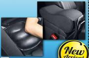 Auto Gear Black Car Armrests (Strap On)  ARC01