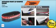 Autogear Front Lip Bumber Guard FL01CF