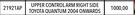 Aplus Suspension For Upper Control Arm Right Side For Toyota Quantum 2004 Onwards 21921AP