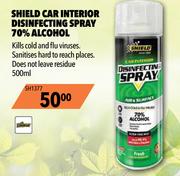 Shield Car Interior Disinfecting Spray (70% Alcohol) SH1377-500ml