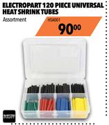 Midas Electropart 120 Piece Universal Heat Shrink Tubes Assortment HSA001