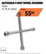 Autogear 4-Way Wheel Spanner WS04S