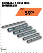 Autogear 6 Piece Tube Spanner Set ST6PC