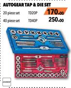 Autogear Tap & Die Set (40 Piece Set) TD40P