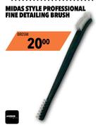 Midas Style Professional Fine Detailing Brush BR05M
