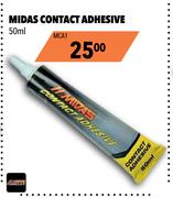 Midas Contact Adhesive MCA1-50ml