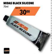 Midas Black Silicone MBS90-70ml