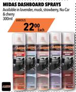 Midas Dashboard Spray-300ml Each