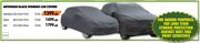Autogear Black Spandex Car Covers (Hatchback) 381 x 165 x 119cm CCS01