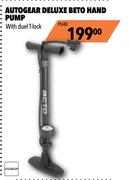 Autogear Deluxe Beto Hand Pump With Duel T-Lock PU40