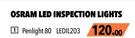 Osram Penlight 80 LED Inspection Light LEDIL203