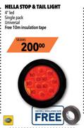 Hella Stop & Tail Light With Free 10m Insulation Tape SB3045