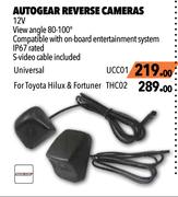 Autogear Reverse Cameras (For Toyota Hilux & Fortuner) THC02