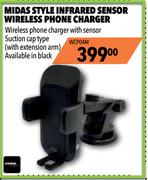Midas Style Infrared Sensor Wireless Phone Charger WCP04M