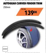 Autogear Curved Fender Trim 250mm FT01BK