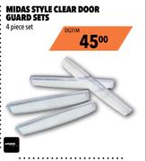 Midas Style Clear Door Guard Sets (4 Piece Set) DG31M