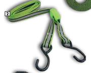 Midas Style Reflective Straps Locking Tie Down (2 Piece Set) LH22M-4m